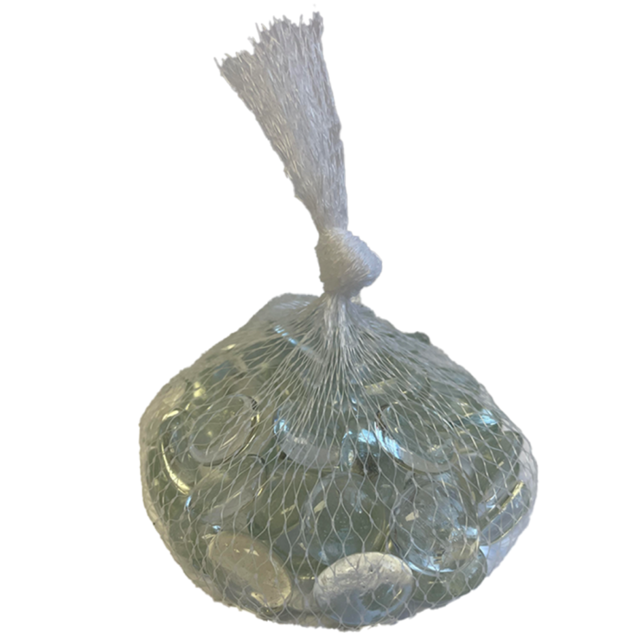 11/16" Clear Flat Glass Nuggets 12oz. Bag for Glass, Mosaics & Many Other Crafts